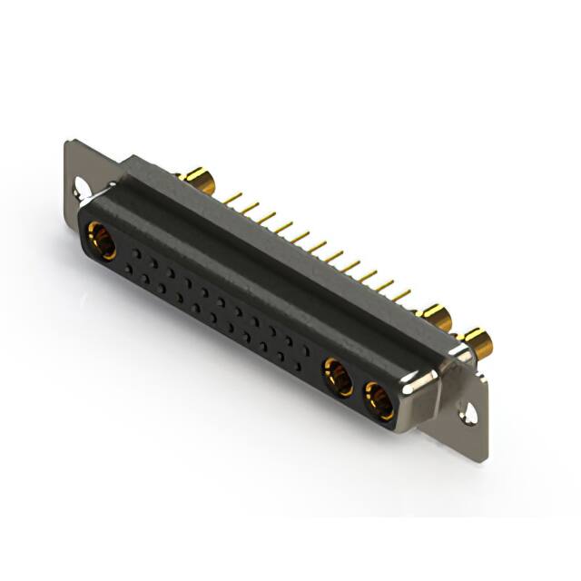 628-25W3224-4T1 EDAC Inc.  D-Sub Connector Assemblies